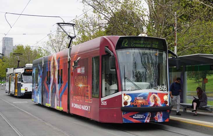 Yarra Trams Combino 3505 Captain Marvel